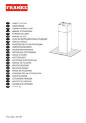 Franke 325.0590.061 Manual De Uso