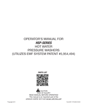 Mi-T-M Corporation HSP-3504-3MGK Manual Del Operador