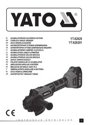 YATO YT-828291 Manual De Instrucciones