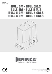 Beninca BULL 8OM Manual Del Usuario