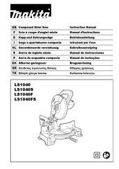 Makita LS1040F Manual De Instrucciones