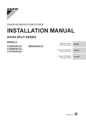 Daikin 2MX18AXVJU Manual De Instalación