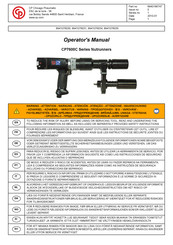 Chicago Pneumatic CP7600C-R4P Manual Del Operador