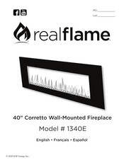 RealFlame 1340E Manual De Instrucciones