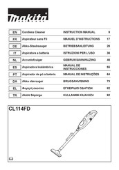 Makita CL114FDWIX Manual De Instrucciones