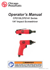 Chicago Pneumatic CP2136 Serie Manual Del Operador