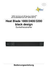 Suntec Wellness KLIMATRONIC Heat Blade 3200 Manual Del Usuario