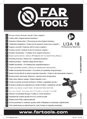 Far Tools LI3A 18 Traduccion Del Manual De Instrucciones Originale