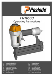 Paslode FN1650C Instrucciones De Uso