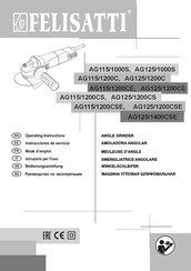 Felisatti AG115/1200CS Instrucciones De Servicio