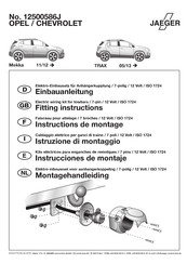 Jaeger 12500586J Instrucciones De Montaje