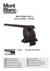 Mont Blanc Flex 3 FK184 Instrucciones De Montaje