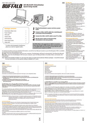 Buffalo HD-WLSU2R1 DriveStation Duo Guia De Inicio Rapido