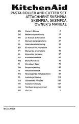 KitchenAid 5KSMPCA El Manual Del Propietario