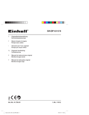 EINHELL 41.704.91 Manual De Instrucciones Original