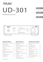 Teac UD-301 Manual Del Usuario