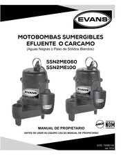 Evans SSN2ME100 Manual De Propietario