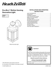 Heath Zenith DualBrite 4135 Instrucciones Para Su Instalación Y Funcionamiento