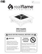 RealFlame 350-WHT Instrucciones De Armado