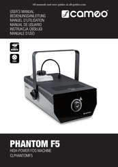 Cameo Light CLPHANTOMF5 Manual De Usuario