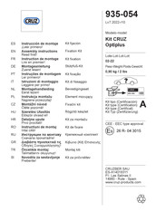 Cruz Optiplus 935-054 Instrucciones De Montaje