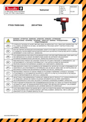 Desoutter PT035-T6000-S4Q Manual De Instrucciones