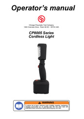 Chicago Pneumatic CP8005 Serie Manual Del Operador