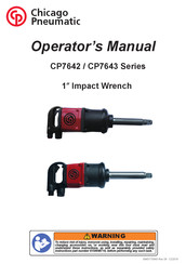 Chicago Pneumatic CP7642 Serie Manual Del Operador