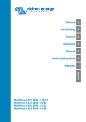 Victron energy MultiPlus-II 12/3000/120-32 Manual