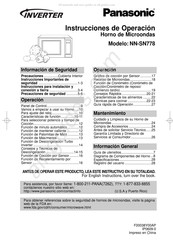 Panasonic NN-SN778 Instrucciones De Operación