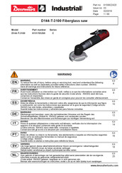 Desoutter D144-T-3100 Manual De Instrucciones