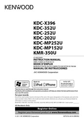 Kenwood KDC-X396 Manual De Instrucciones