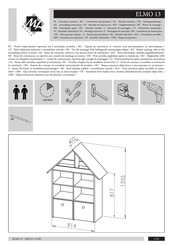 ML MEBLE ELMO 13 Instrucciones De Montaje