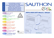 SAUTHON easy NOVA GRIS LOFT 98641A Manual De Instrucciones