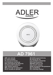 Adler europe AD 7961 Manual De Uso