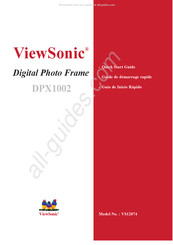 ViewSonic VS12074 Guia De Inicio Rapido