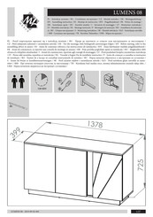 ML MEBLE LUMENS 08 Instrucciones De Montaje