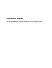 Pit Boss 440 Serie Montaje Y Operación