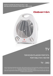 Gabarron TV-2002 Instrucciones De Instalacion Y Uso