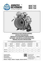Annovi Reverberi BHS 130 Manual De Uso E Instalación