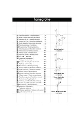Hansgrohe Verso Vario Set 27183000 Modo De Empleo/Instrucciones De Montaje