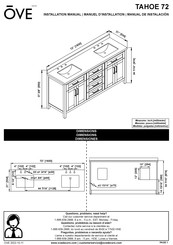 OVE TAHOE 72 Manual De Instalación
