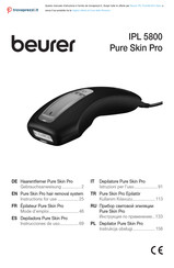 Beurer PureSkin Pro Instrucciones De Uso