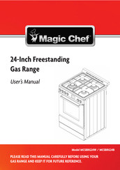 Magic Chef MCSBRG24B Manual De Usuario