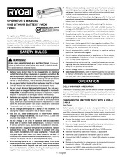 Ryobi FVB03 Manual Del Operador