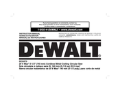 DeWalt DCS373L2 Manual De Instrucciones