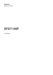 Gaggenau DF271100F Manual De Usuario