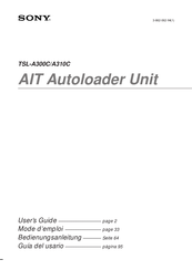 Sony TSL-A300C Guia Del Usuario