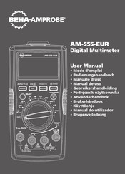 Beha-Amprobe AM-555-EUR Manual De Uso