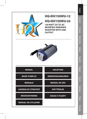 HQ HQ-INV150WU-12 Manual De Uso